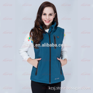 KC-WV001, women's vest , the control button on the left chest